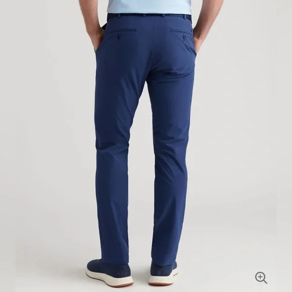 NWT! Peter Millar Surge Performance Pants 33x34 Navy